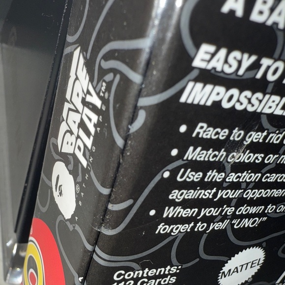 A Bathing Ape UNO Card Game Brand New Sealed! - Picture 4 of 5